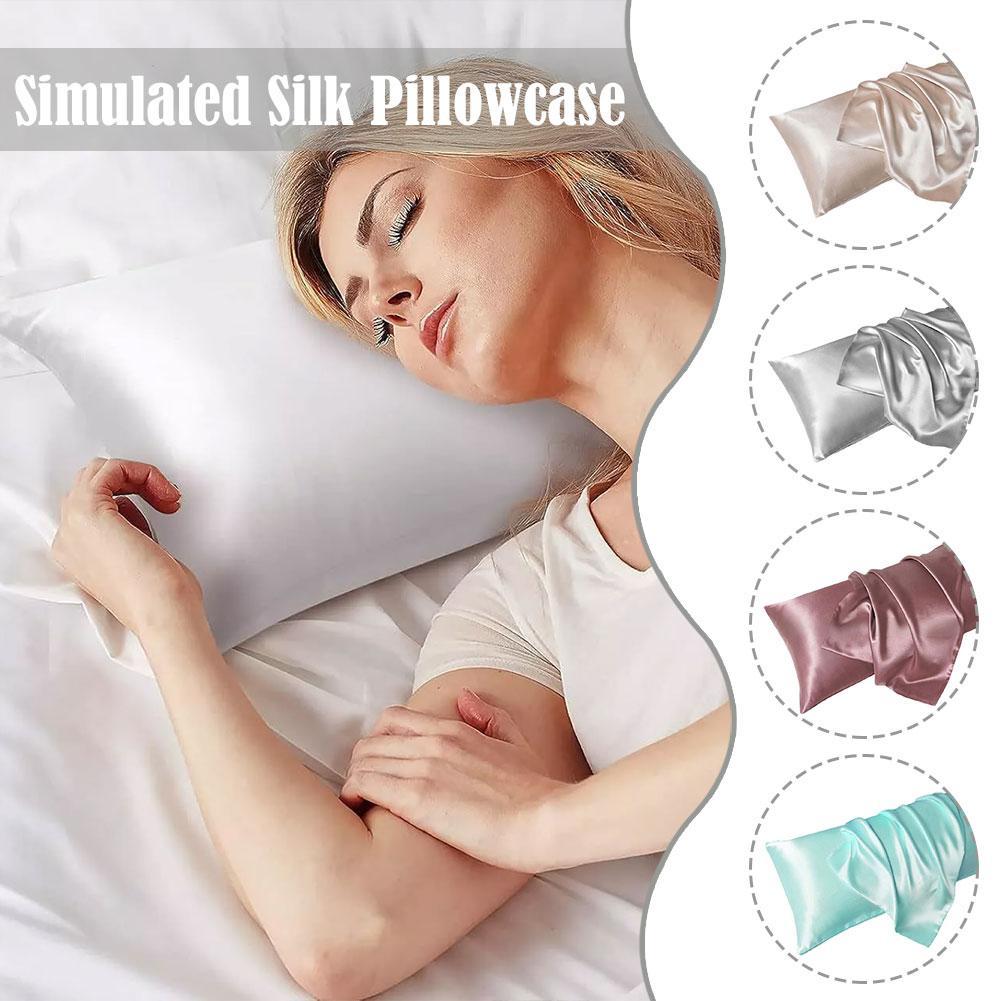Silk Pillowcase Set - Luksusowa satynowa poszewka na poduszkę do