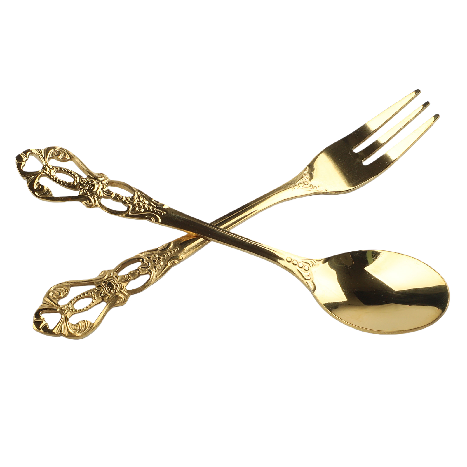 1 Para Złotych Sztućców Vintag – Gold Cutlery Flatware recenzja i cena