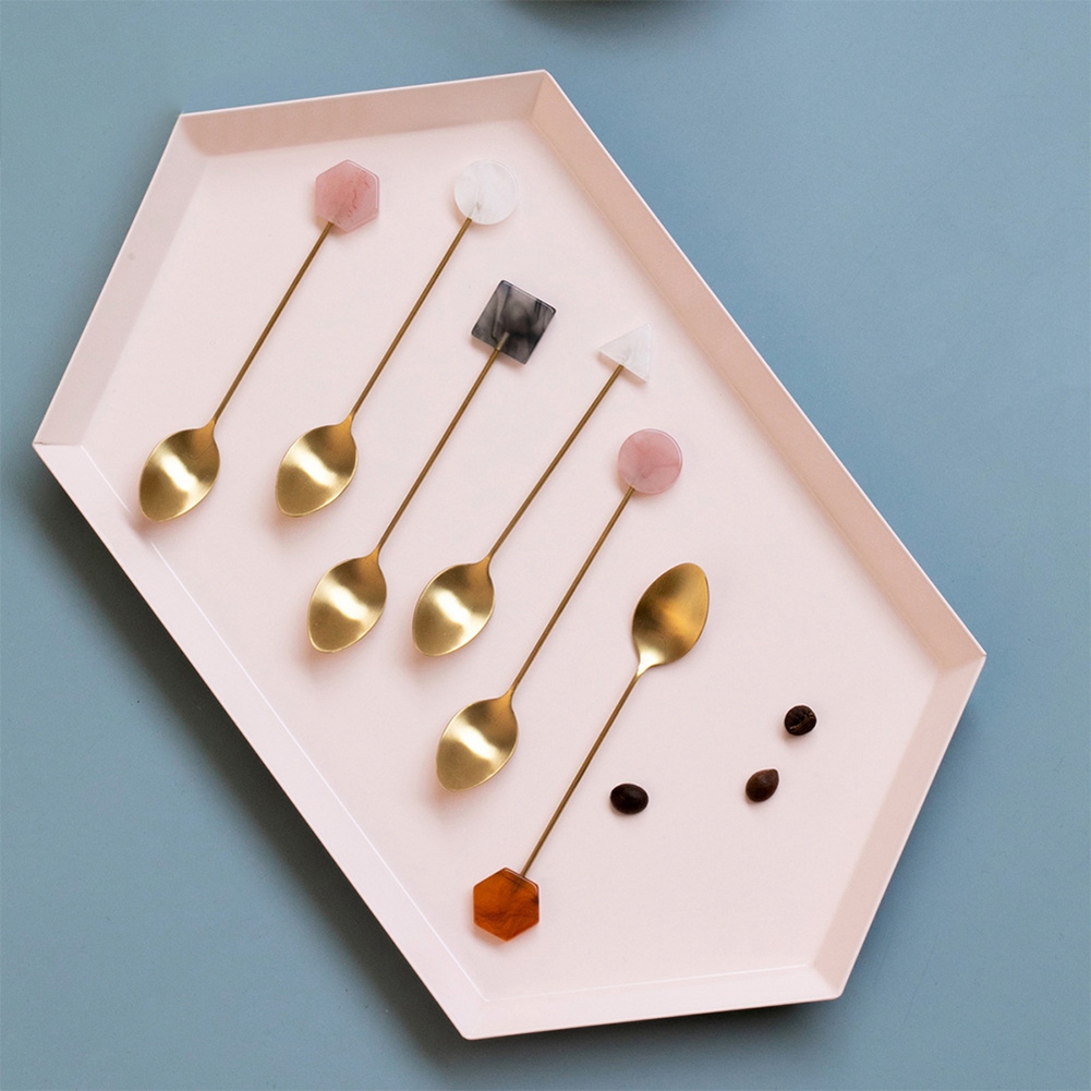 4 szt. Łyżeczka zestaw widelcó – Gold Cutlery Flatware recenzja i cena