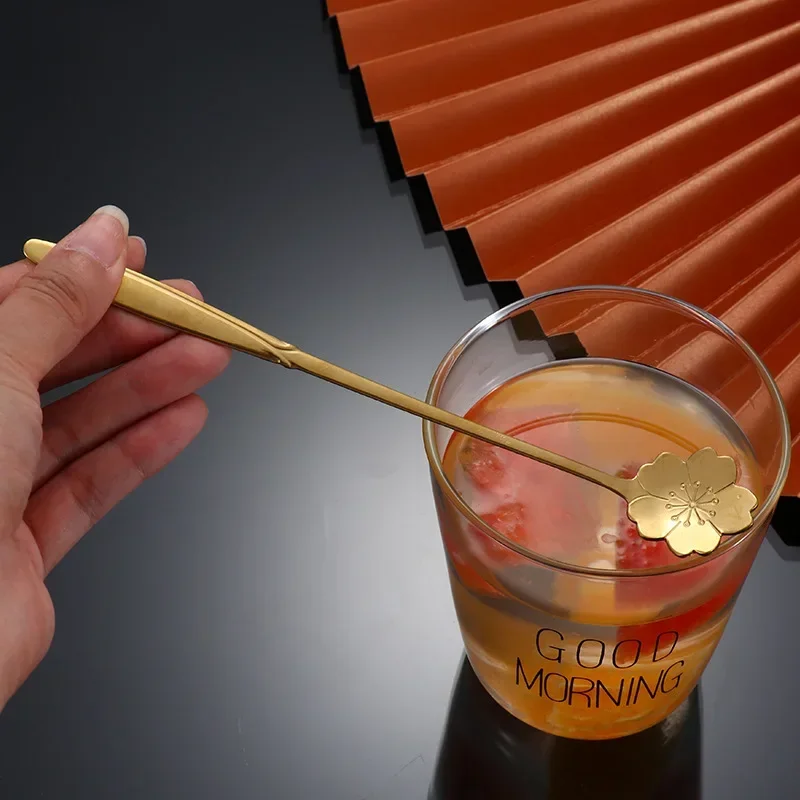 Łyżeczka do kawy ze stali nier – Gold Cutlery Flatware recenzja i cena